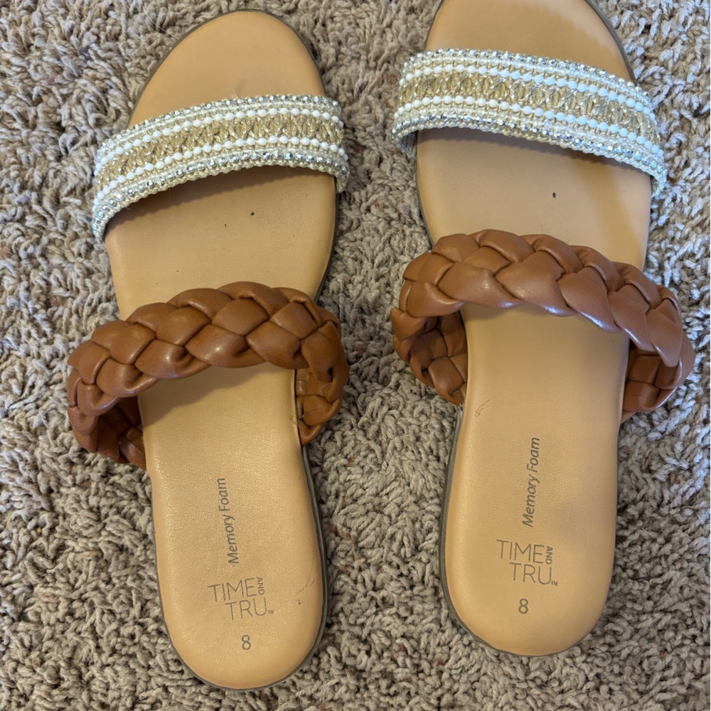 Jeweled sandals